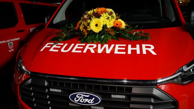 Feuerwehrfahrzeugübergabe in St. Margarethen