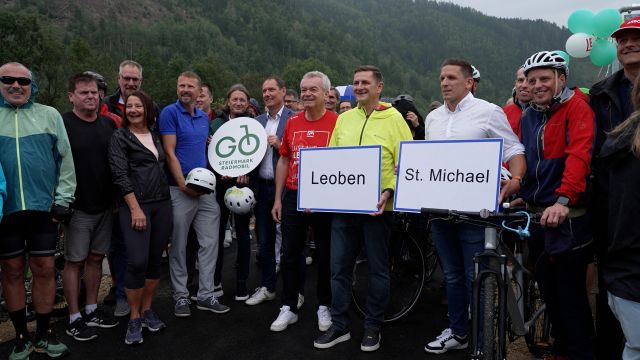 Eröffnung Geh- und Radweg St. Michael-Leoben