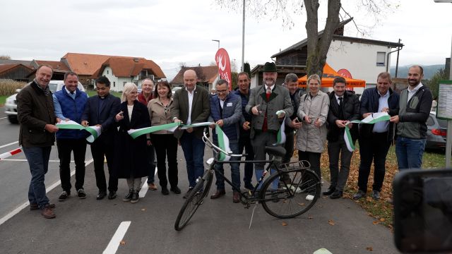 Geh- und Radwegeröffnungsfest Ortsteil Silberrain