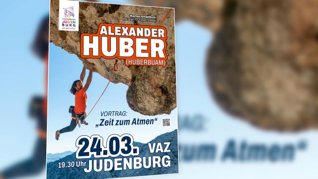 Vortrag von Alexander Huber in Judenburg