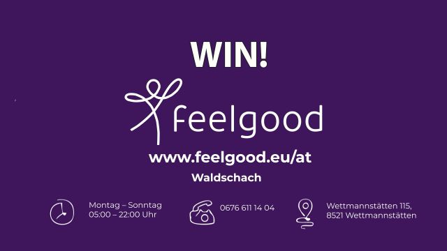 Spot Feel Good mit Gewinnspiel