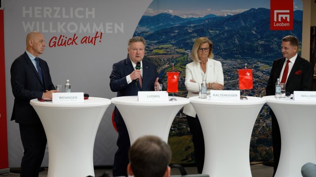 Auftakt-PK zum 75. St&auml;dtetag in Leoben